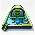 Giant Inflatable Pool with Slide  Canopy