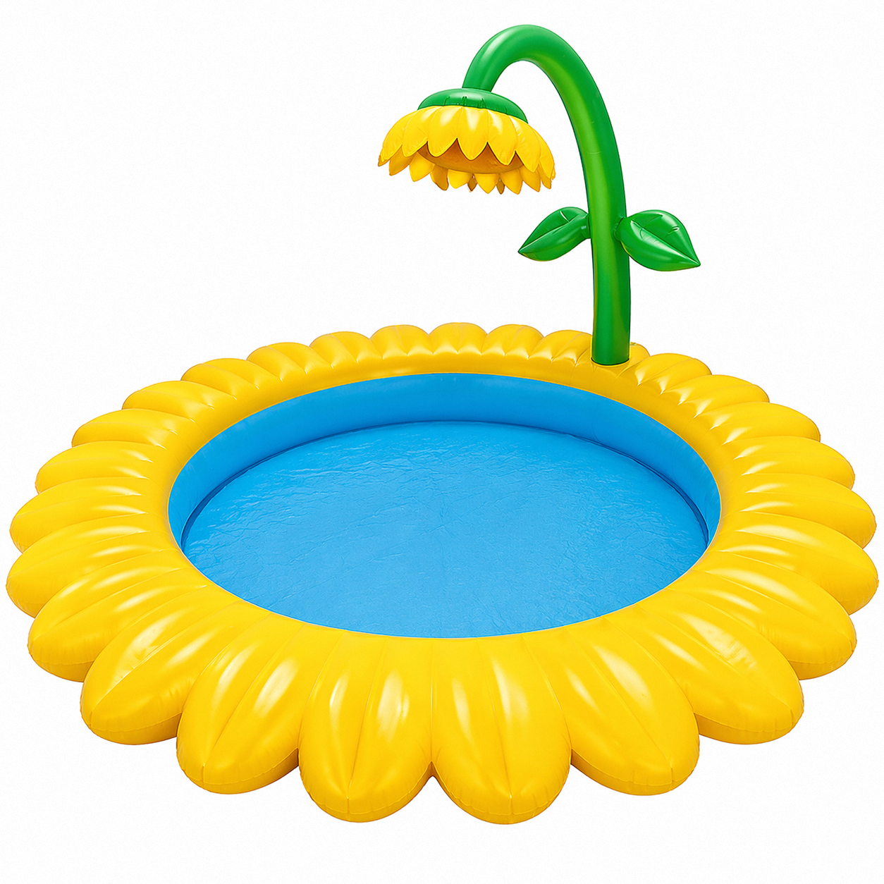 Inflatable Sunflower Kids Splash Pool with Sprinkler 🌻