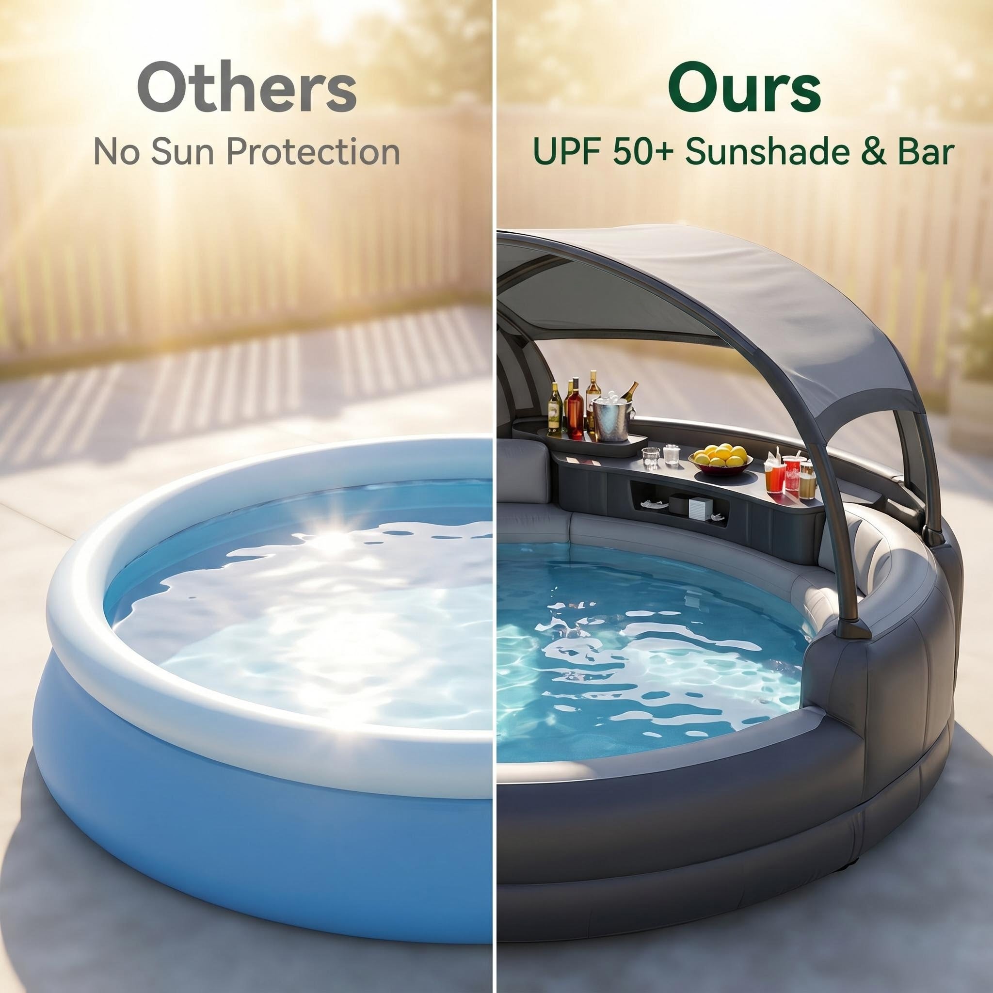 Luxury Inflatable Swimming Pool for Family Parties